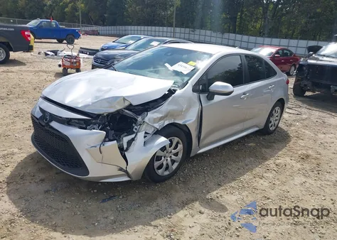 2020 Toyota Corolla Le z USA, uszkodzony, nr VIN JTDEPRAE1LJ113261
